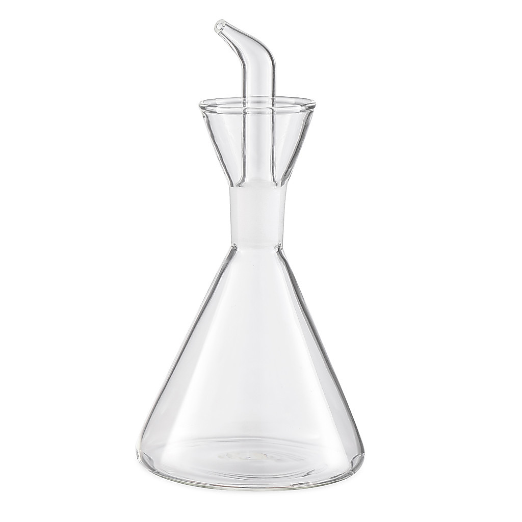 Galheteiro Triangular de Vidro Borossilicato 250ml - Oikos