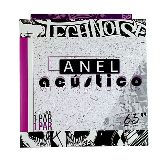 Anel de Vedação Acústico com Cola 6 – Kit com 2 Unidades