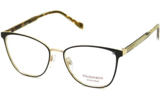 Armação de Óculos de Grau Feminina Hickmann HI10030 Gatinho Mesclado