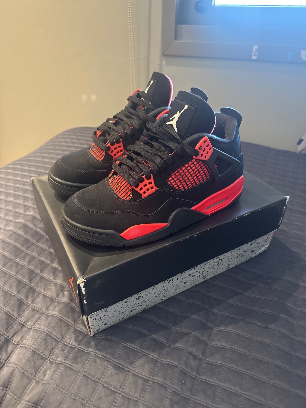 Air Jordan 4 Red Thunder — 40, Usado