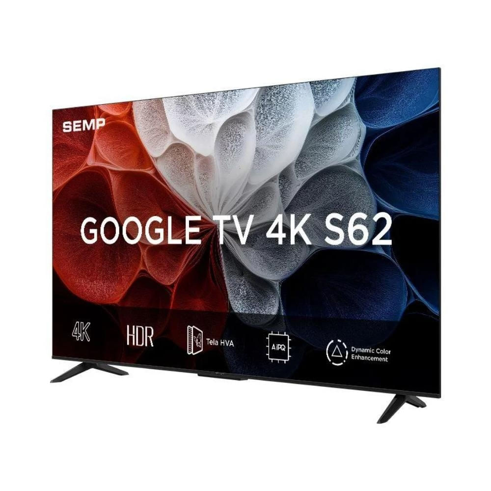 Foto 2 de Smart TV SEMP 65 polegadas LED 4K UHD 65S62 GTV Processador AiPQ