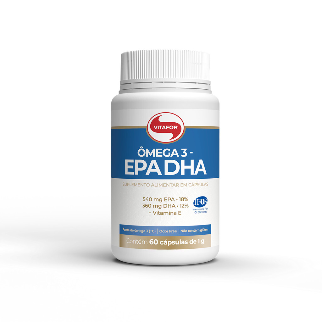 Ômega 3 EPA e DHA 60 Cápsulas Vitafor