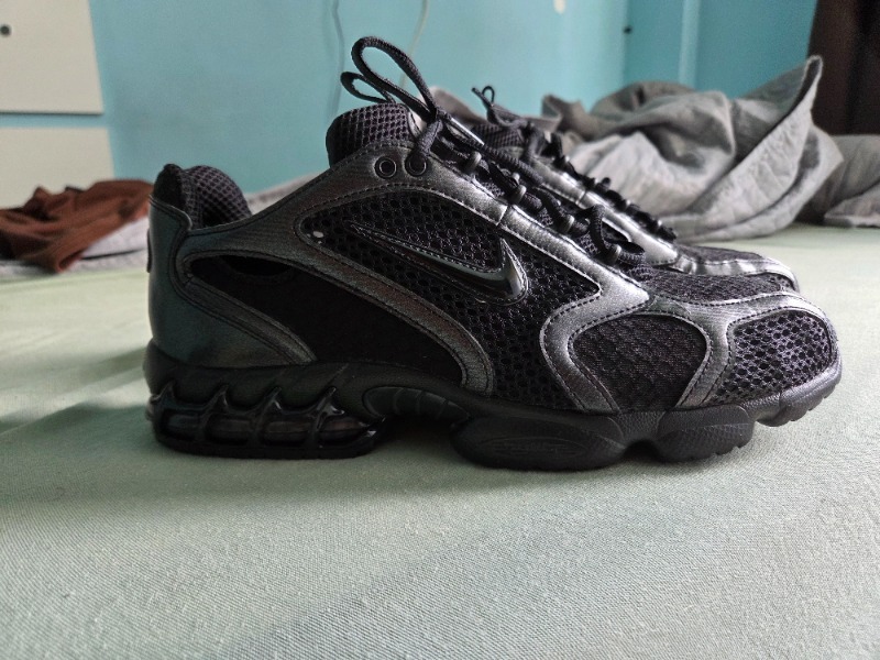 Foto 4 de Nike Air Zoom Spiridon Cage 2 Triple Black — 43, Usado