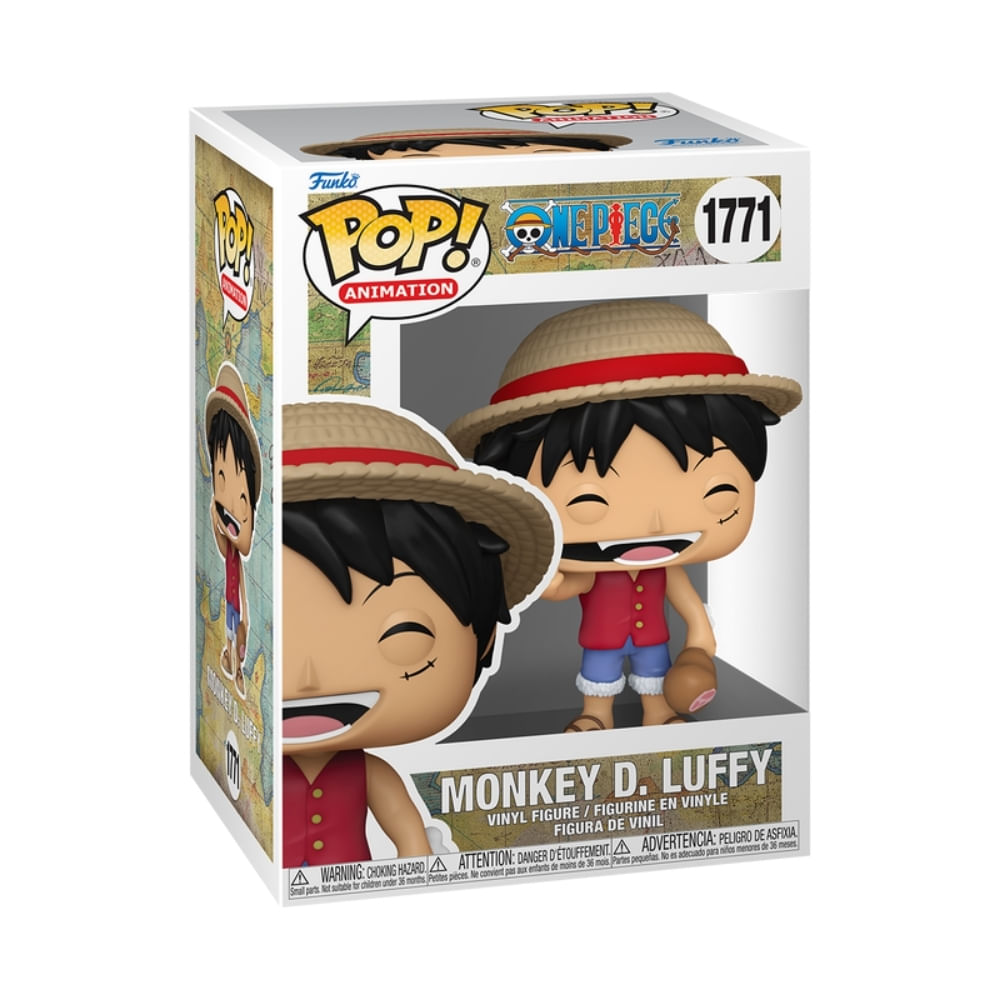 Foto 2 de Boneco Funko Pop! One Piece - Luffy com Carne
