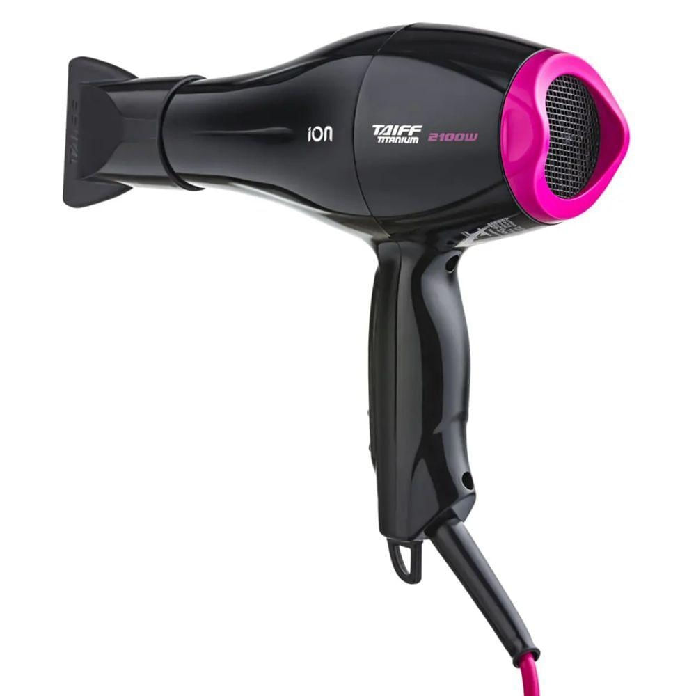 Secador De Cabelo Titanium 2100W Preto/pink / 110V