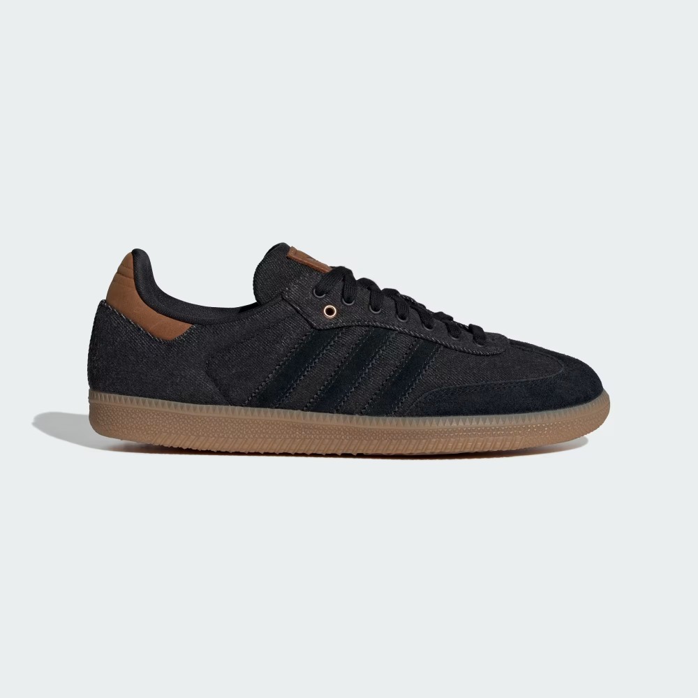 adidas Samba OG Core Black Denim Gum — 45, Novo