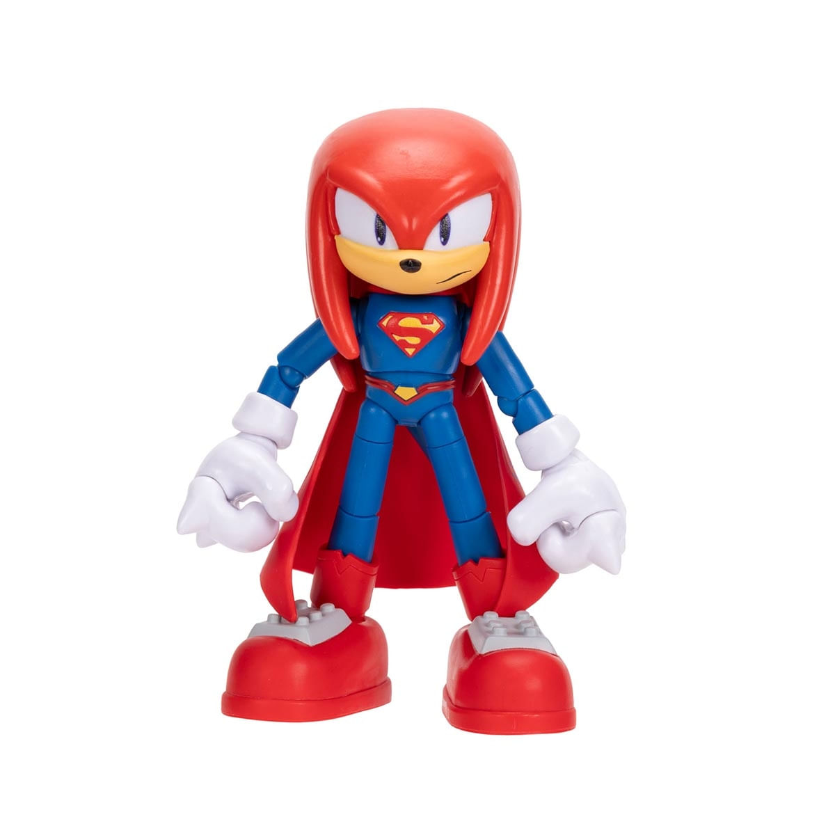Foto 3 de Boneco Articulado Knuckles Supeman de 12cm - Sonic Warner