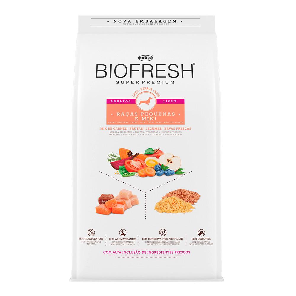Ração Biofresh Cães Adultos Light Pequenas e Mini – 10,1Kg