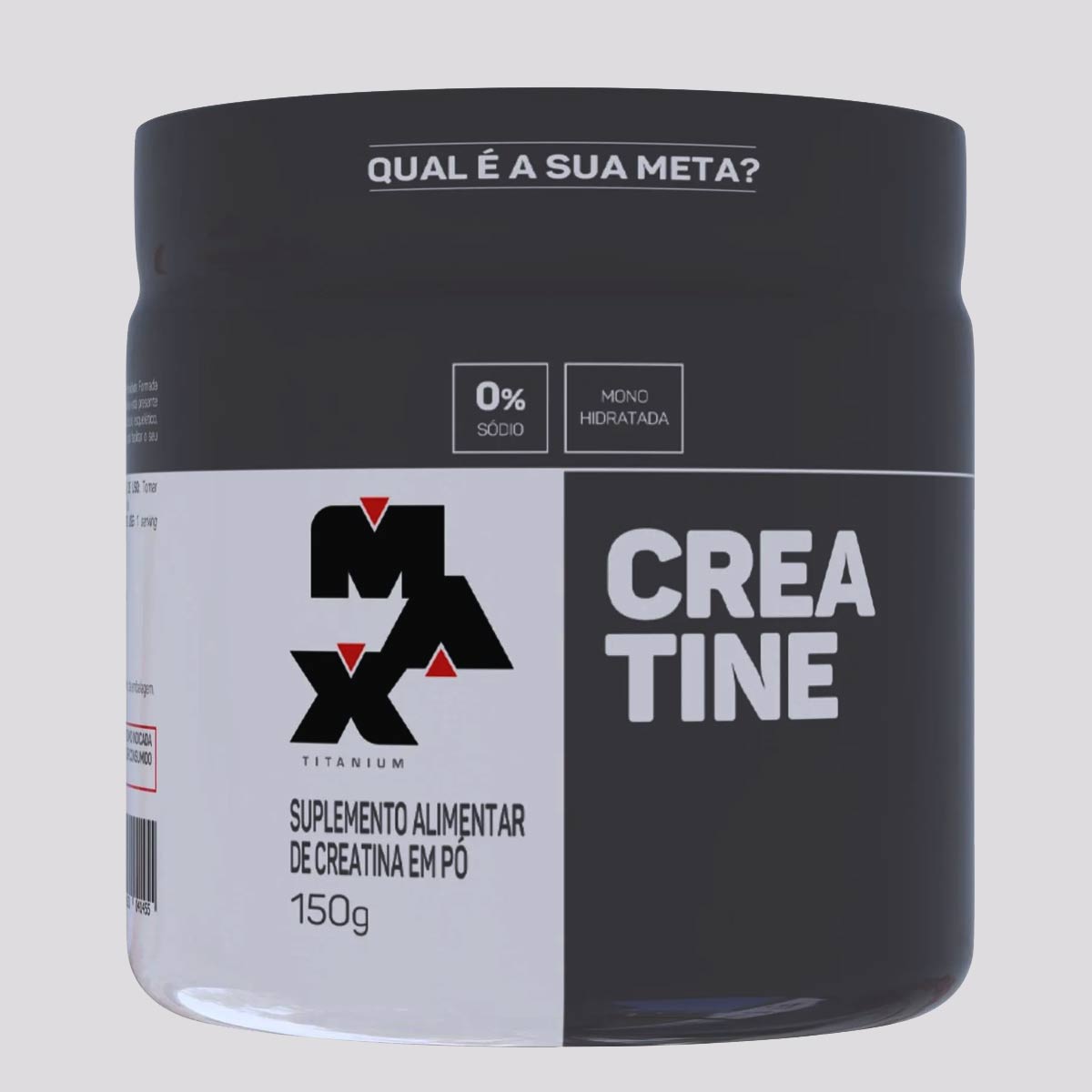 Creatina Max Titanium Monohidratada - 150g