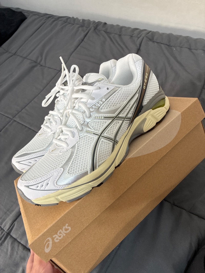 Foto 2 de Asics GT-2160 White Soft Yellow — 44, Novo