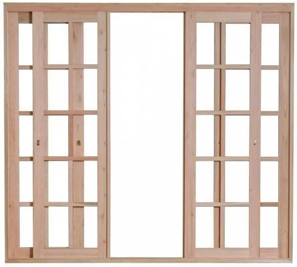 PORTA CORRER 4F S/VNZ VQ EUCAL 2,13X1,80X9,4 RDSL
