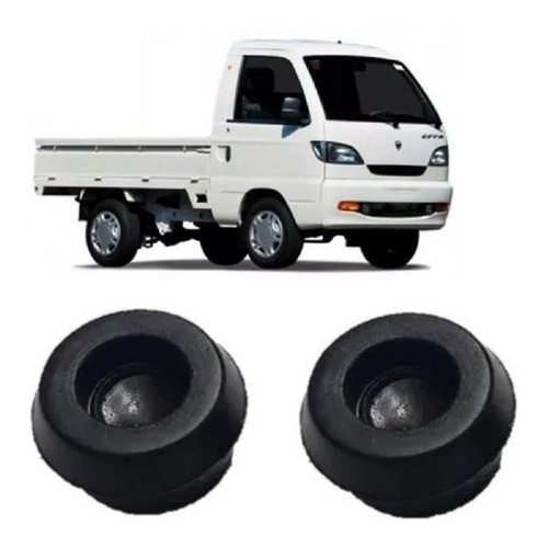 Jogo De Buchas Amortecedor Traseiro Towner Jr Pick-up Effa