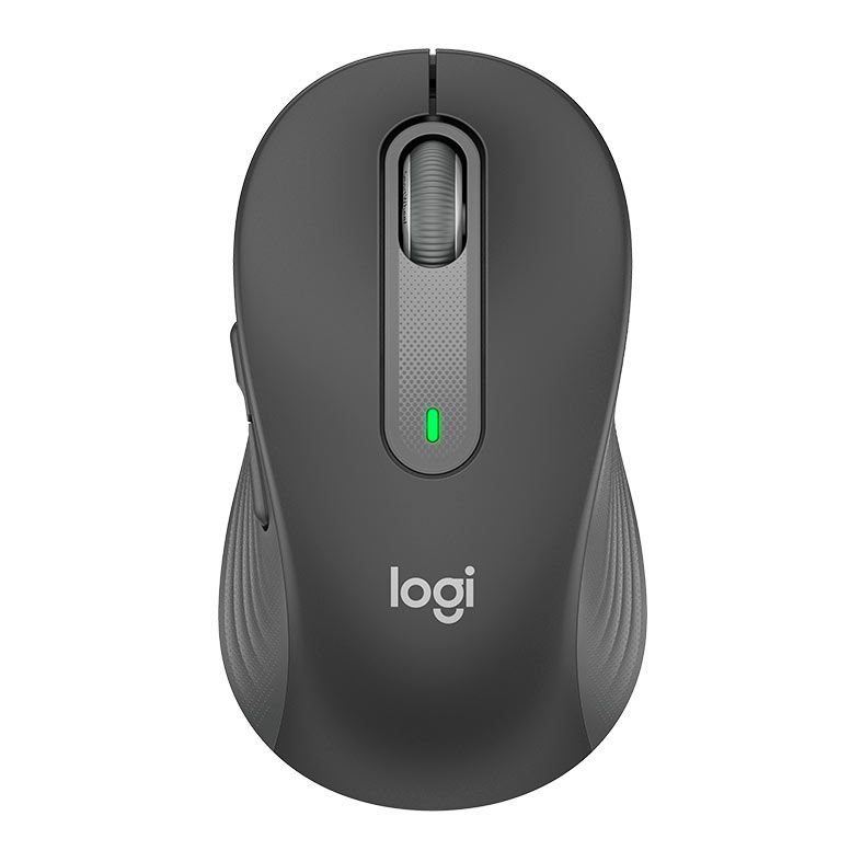 Mouse Logitech Signature M650, Bluetooth, 2000DPI, 5 Botoes, Grafite, 910-006250