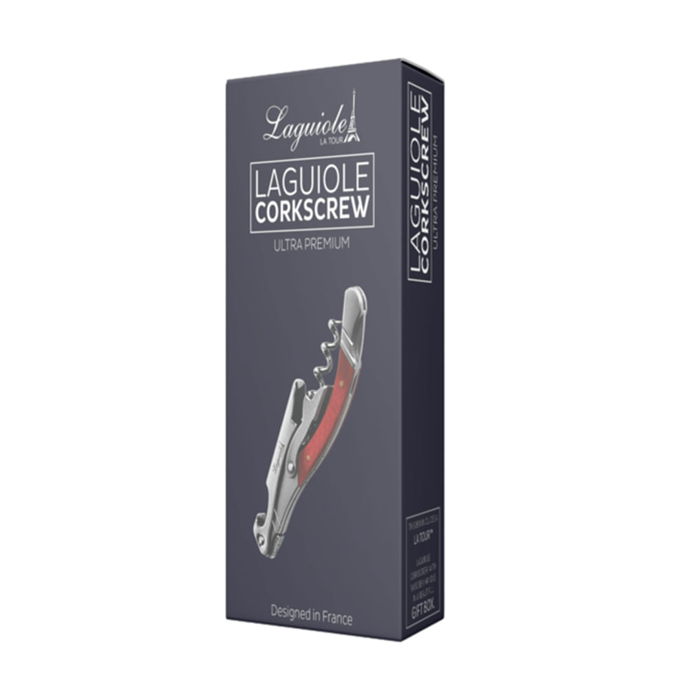 Foto 4 de Saca Rolha Ultra Premium Com Caixa Para Presente - Laguiole