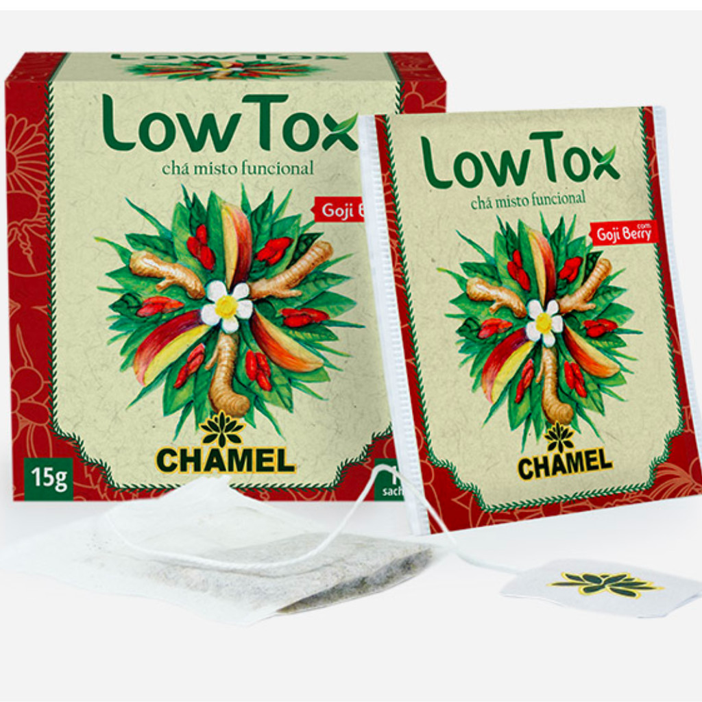 Sache Chá Low Tox ( Detox ) 15g - CHAMEL