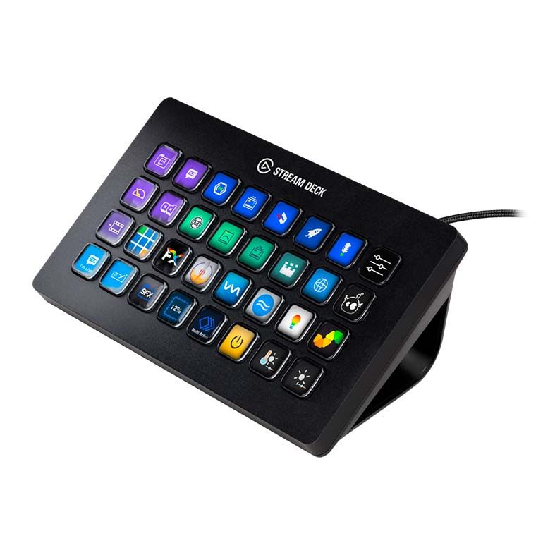 Foto 2 de Stream Deck Elgato XL 32 Teclas USB Preto, 10GAT9901