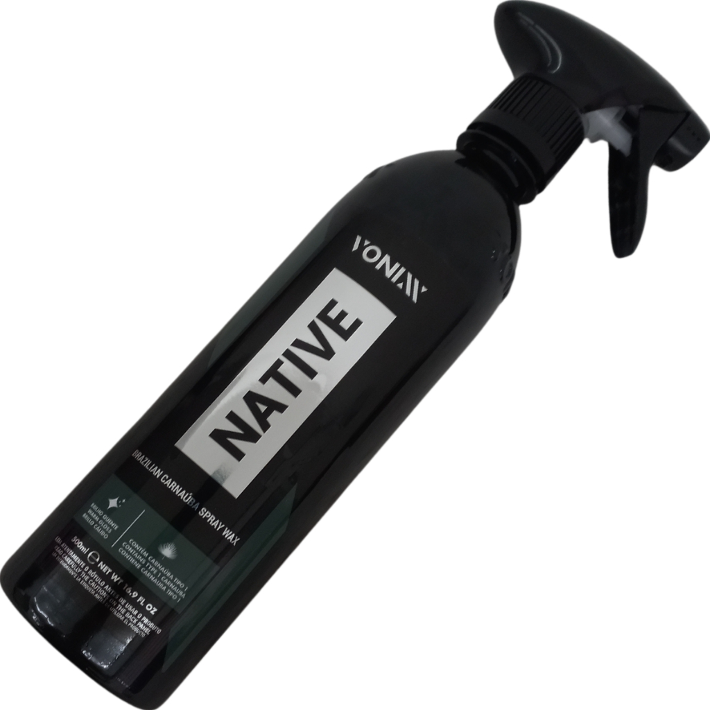 Cera Liquida Com Carnaúba Native Wax Spray 500ml Vonixx