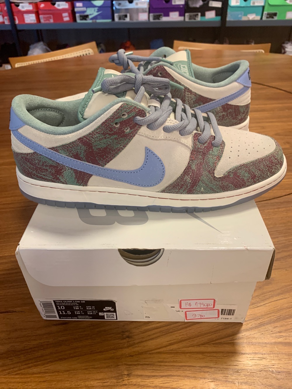 Crenshaw Skate Club x Nike SB Dunk Low — 42, Novo