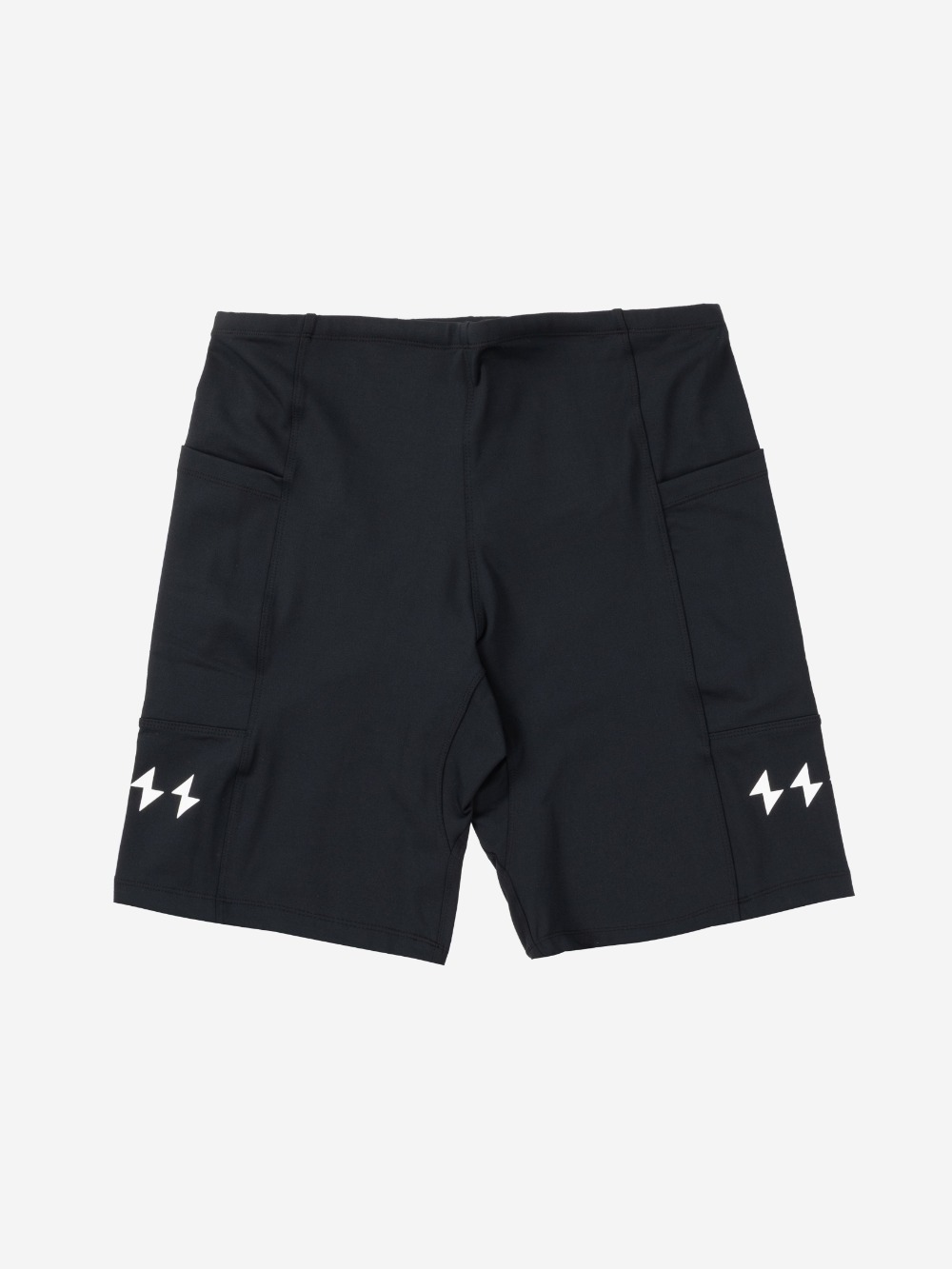Shorts Miles Athletic Club Half Tight Black — P / M / G / XG, Novo