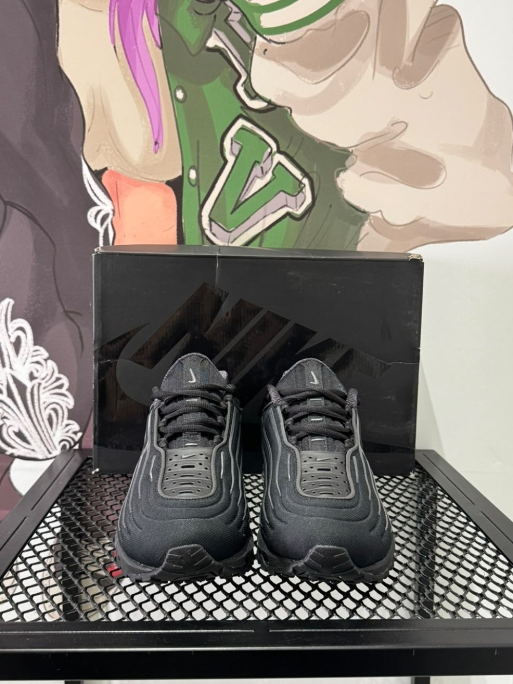 Supreme x Nike Air Max 2001 Air Ecstasy Black FW26-W2 — 40, Novo