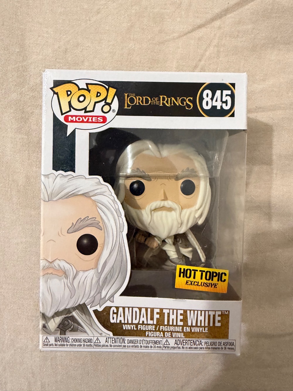 Funko Pop! The Lord of the Rings Gandalf the White #845 — POP, Novo