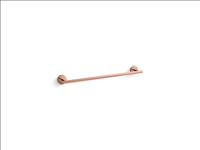 Toalheiro Elate 45cm Rose Gold Kohler