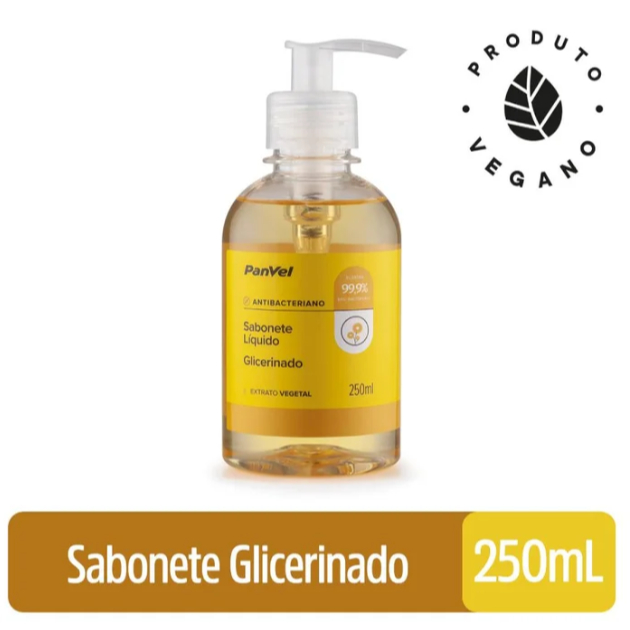 Foto 2 de Sabonete Líquido Panvel Glicerinado 250ml