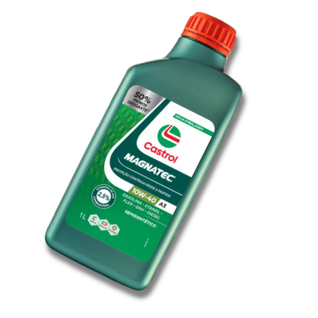 Foto 2 de KIT TROCA DE ÓLEO 10W40 CASTROL + FILTRO Kwid