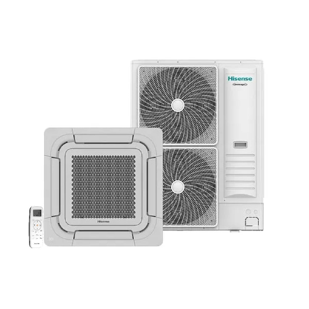 Ar Condicionado Split Cassete Inverter Hisense Wi-Fi 56000 BTU/h Frio Monofásico AUC-60TR2RNKAE – 220 Volts