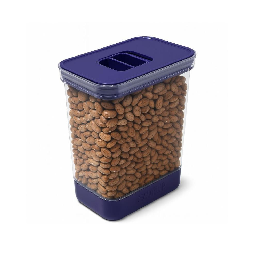 Pote Hermético Porta Mantimentos Empilhável 2400ml Cozinha