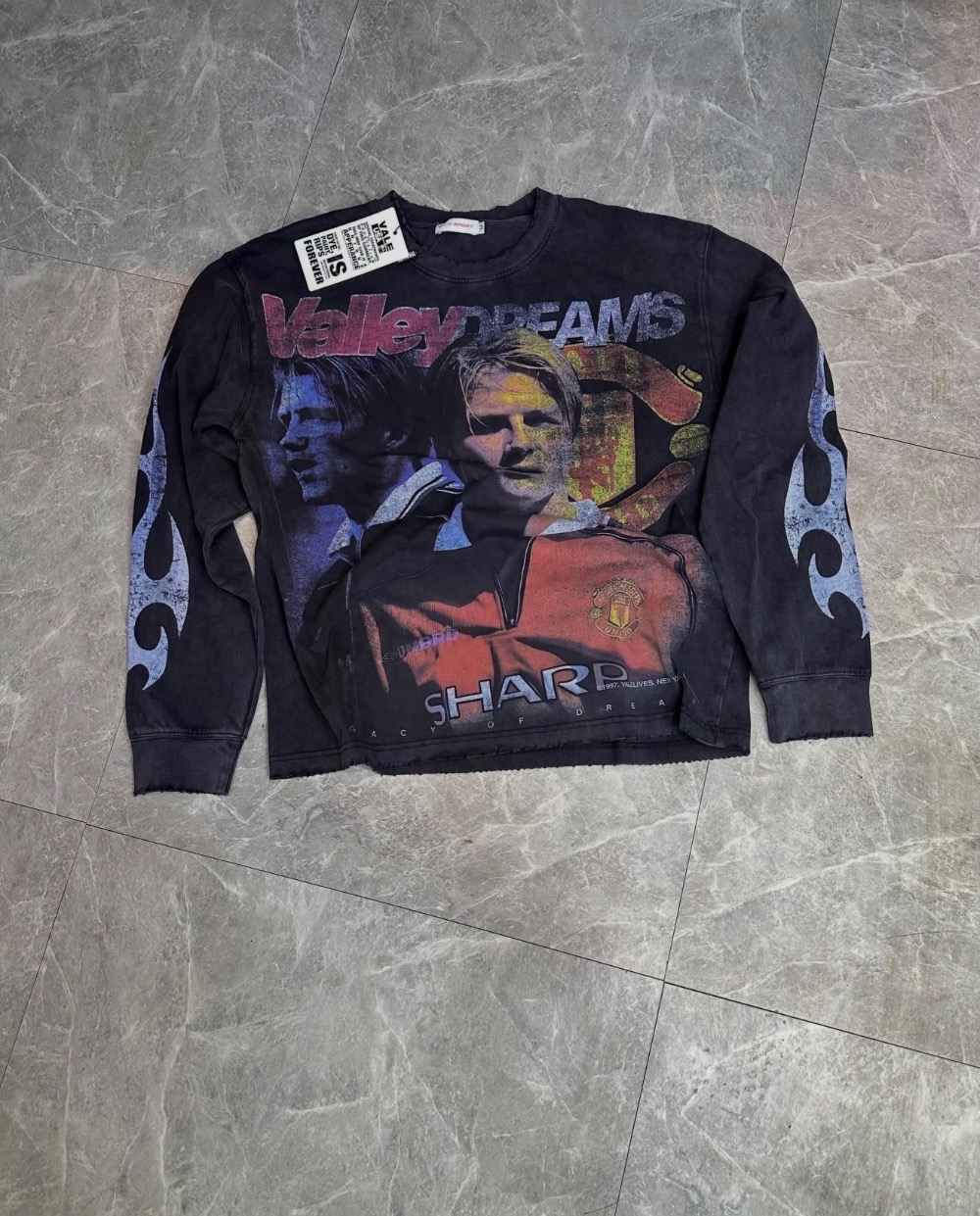 Camiseta Vale Lives Forever Goat LongSleeve Black — G, Novo
