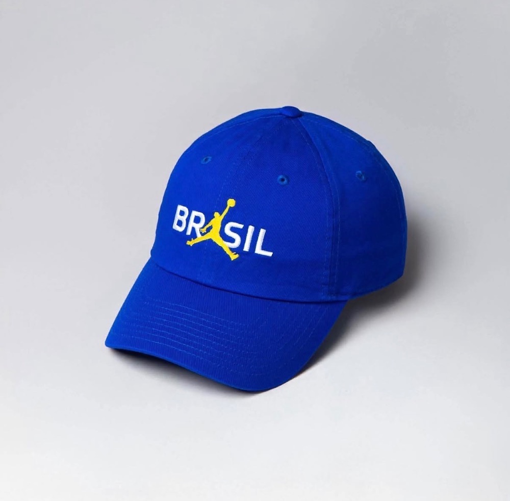 Boné Jordan Brasil Club Blue — Único, Novo