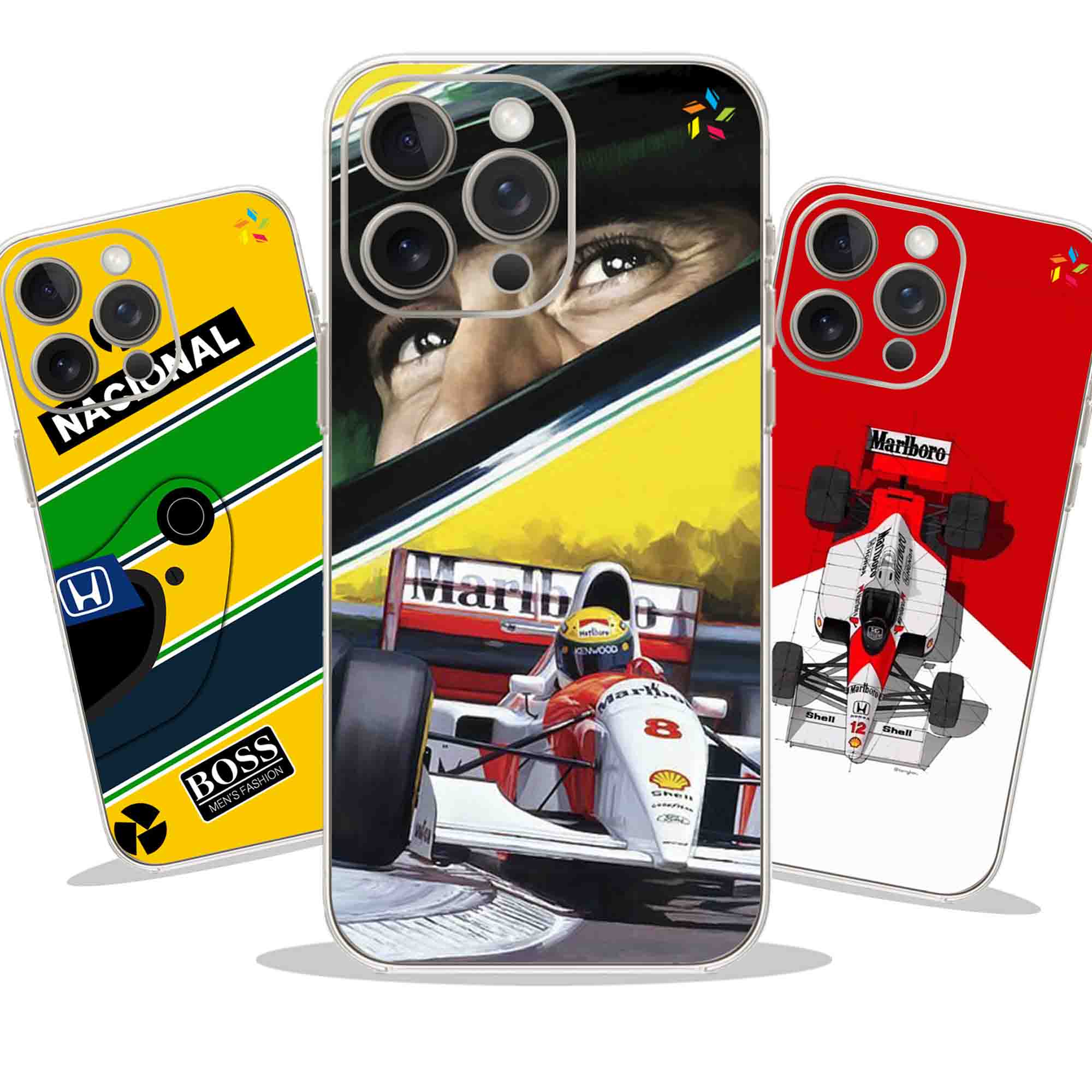 Capa / Capinha para Celular - Coleção Ayrton Senna