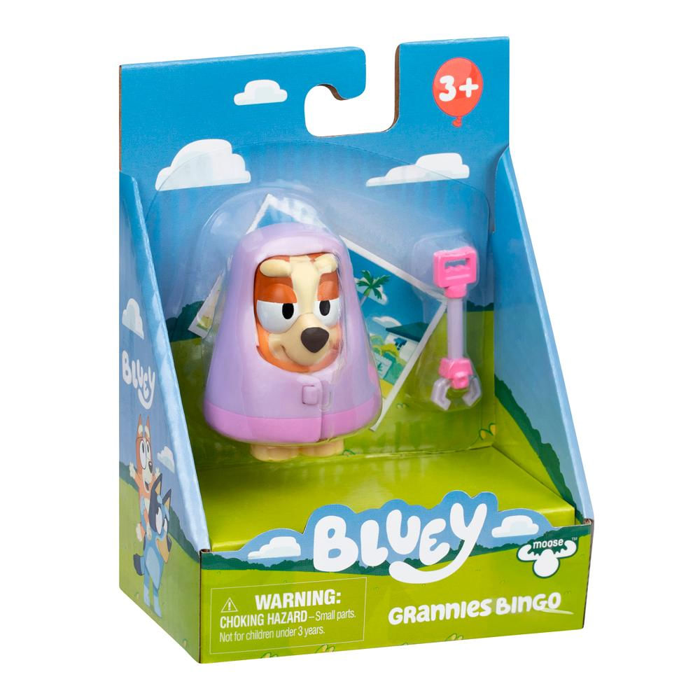 Foto 2 de Boneco Colecionável 6cm Bluey - Vovó Bingo