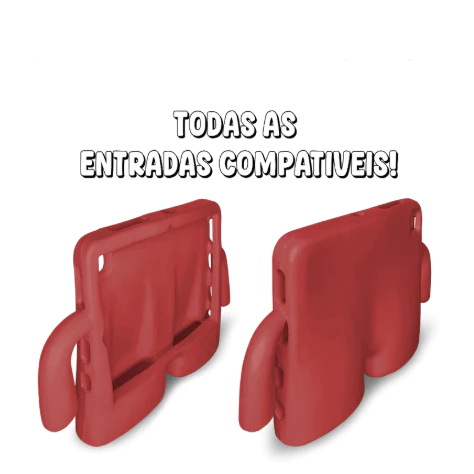 Foto 2 de Capa Capinha Infantil Para Tablet Capa Mãozinha Anti Impacto
