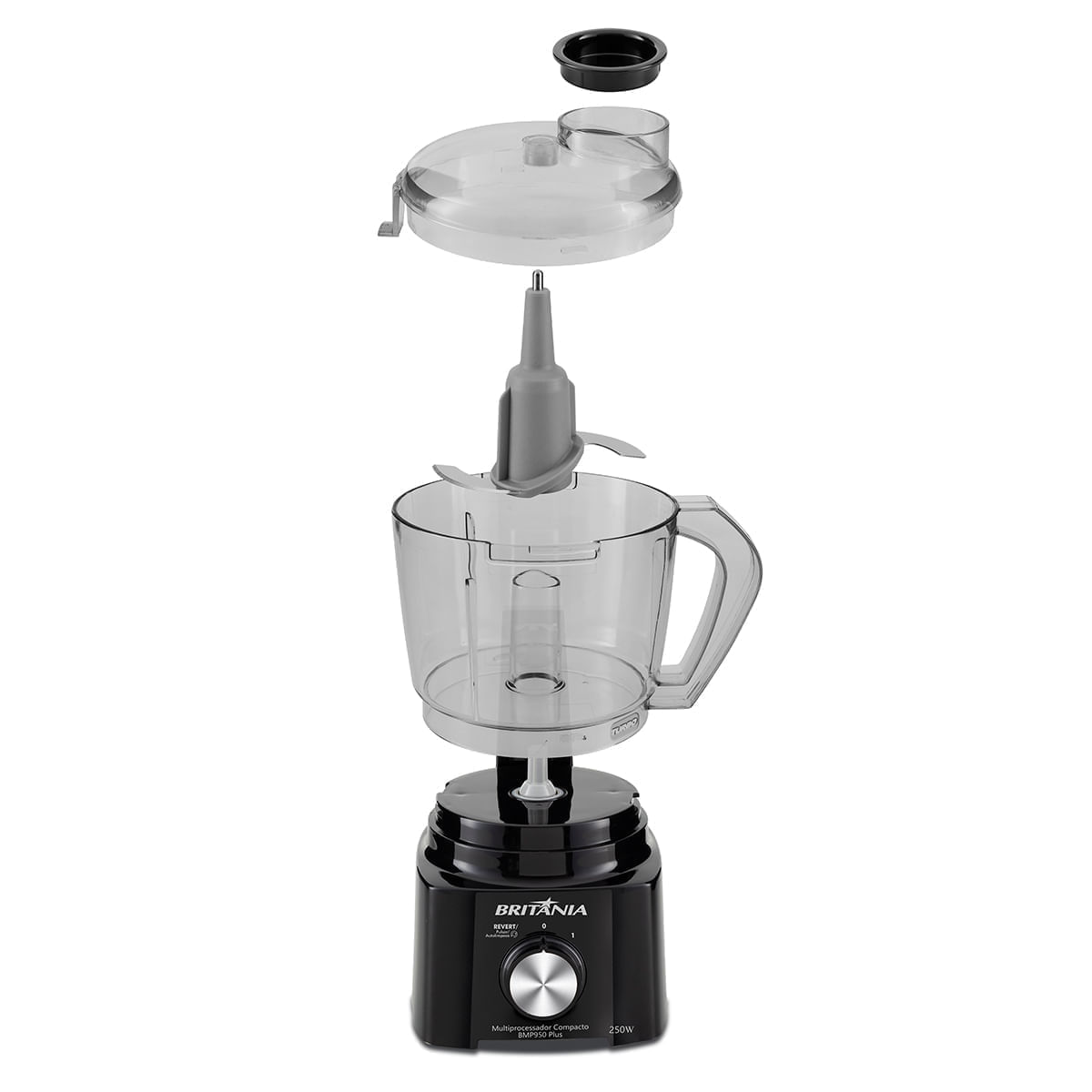 Foto 5 de Multiprocessador Britânia 2 em 1 Compacto 300W BMP950 Plus 110