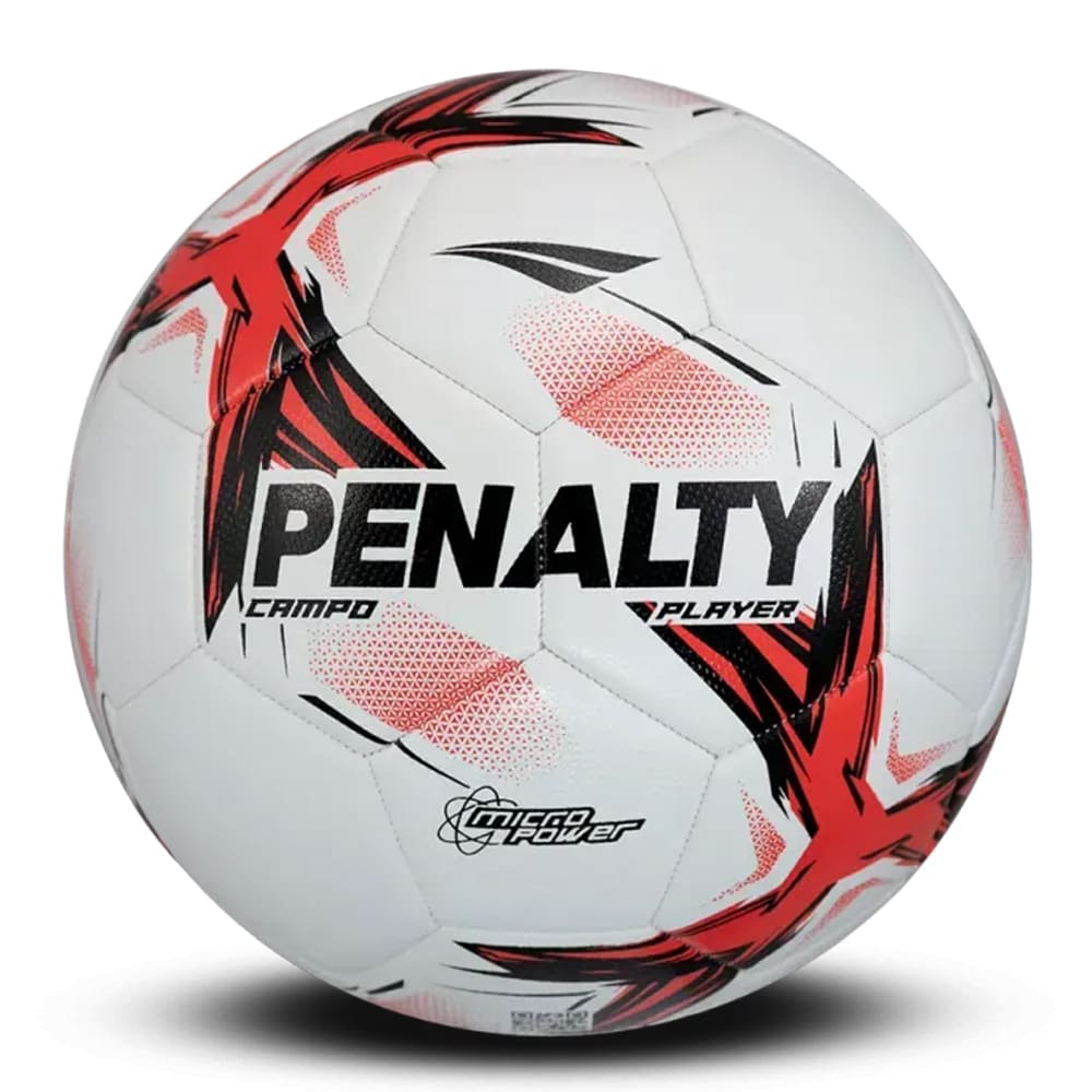 Bola Futebol de Campo Penalty Player C/C - Vermelho