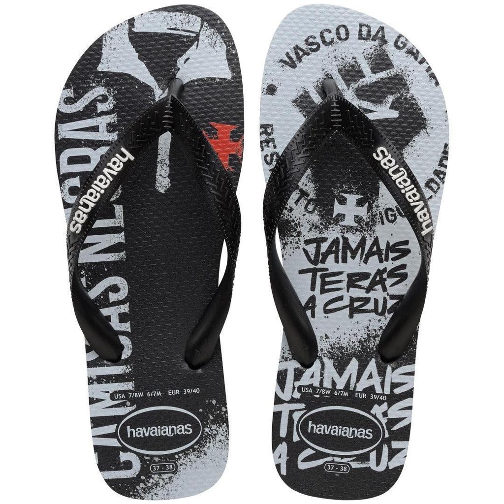 Chinelo Havaianas Top Times Vasco da Gama