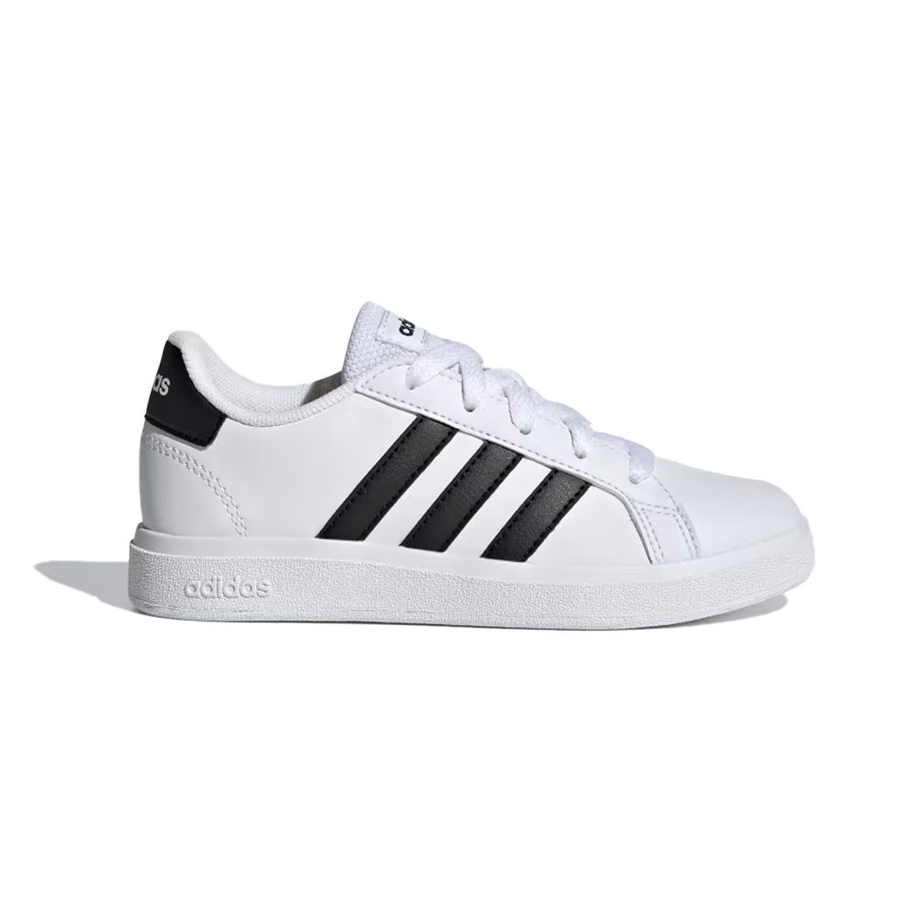 adidas Grand Court 2.0 Cloud White Core Black Infantil — 27, Novo