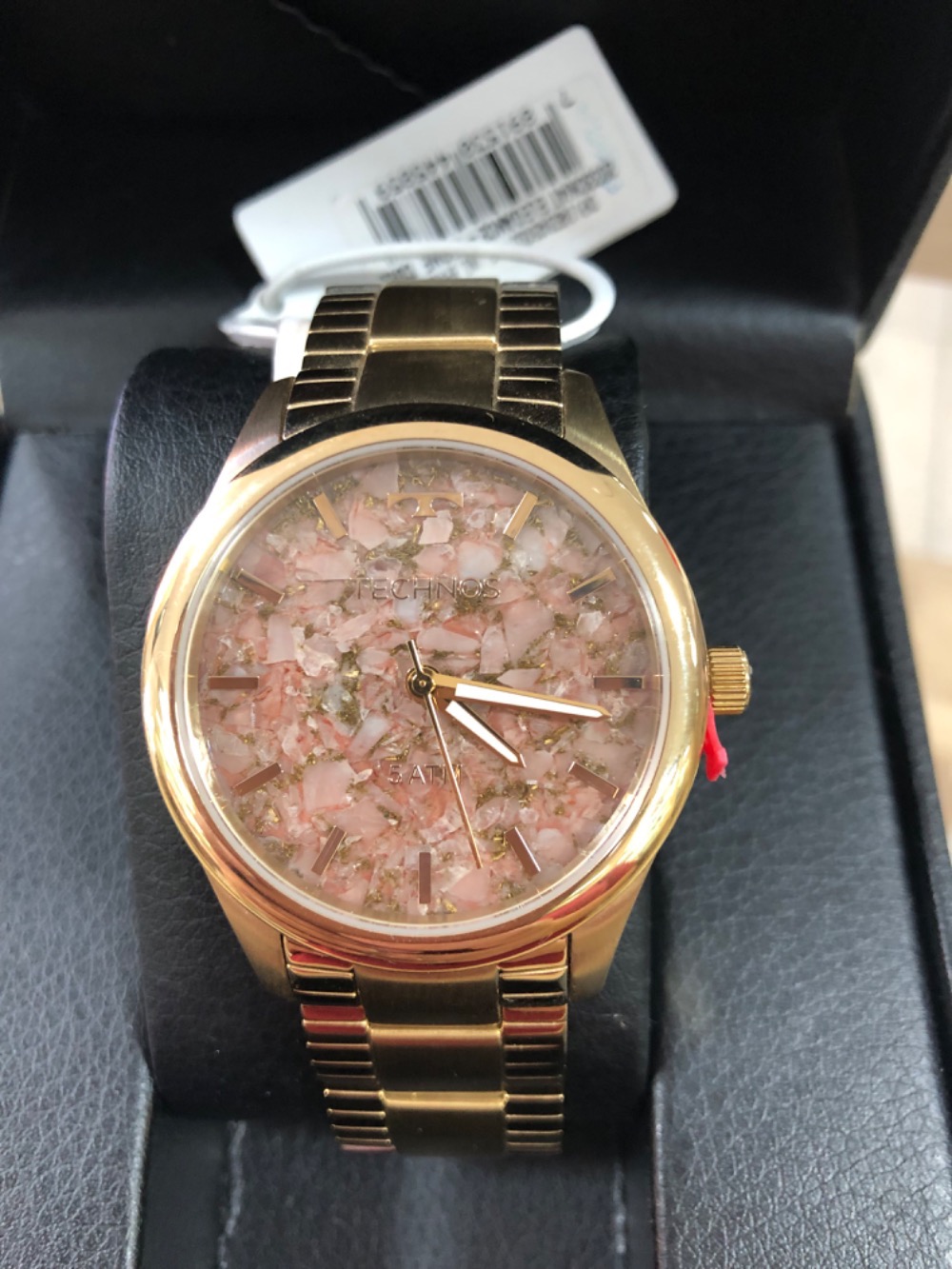 Relógio Technos Elegance Stone Gold 39mm — Único, Novo
