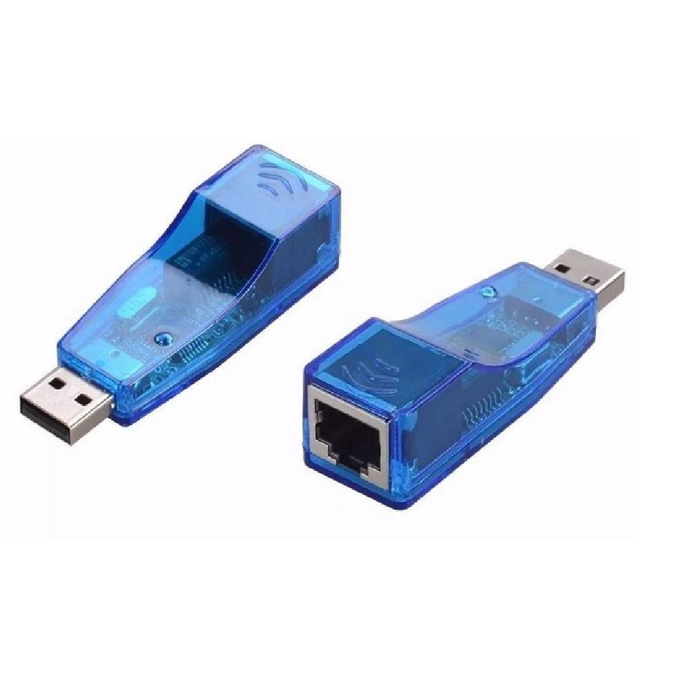 Adaptador USB Lan Placa Rede Externa Rj45 Ethernet 10/100 Mbps