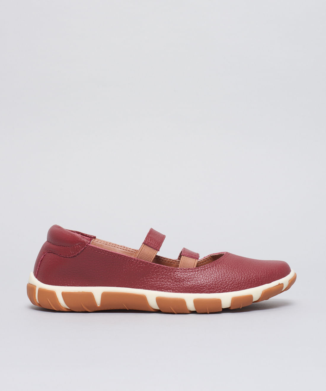 Sapatilha Frances Elastico Duplo - Merlot — 33 - merlot