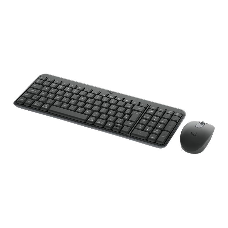 Foto 4 de Kit Teclado e Mouse Logitech MK250, ABNT2, Bluetooth, Preto, 920-013516