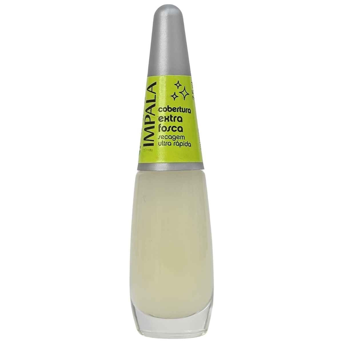 Esmalte Cobertura Extra Fosca Secagem Ultra Rápida Impala 7,5Ml