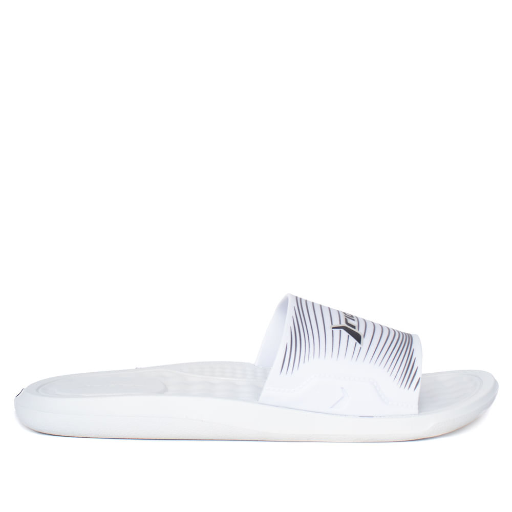 Chinelo Masculino Rider Step Slide Monobloco Branco