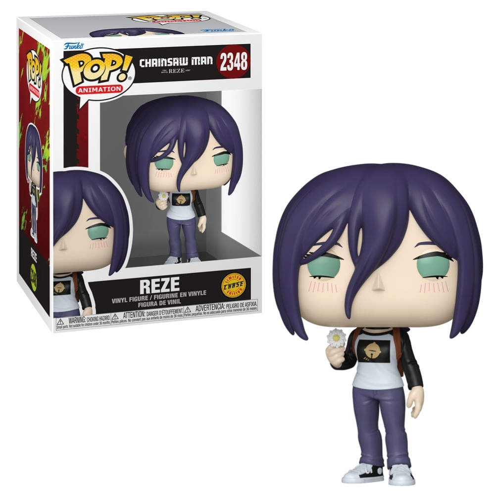 Foto 3 de Boneco Funko Pop! Chainsaw Man - Arco da Reze - Reze com Chase