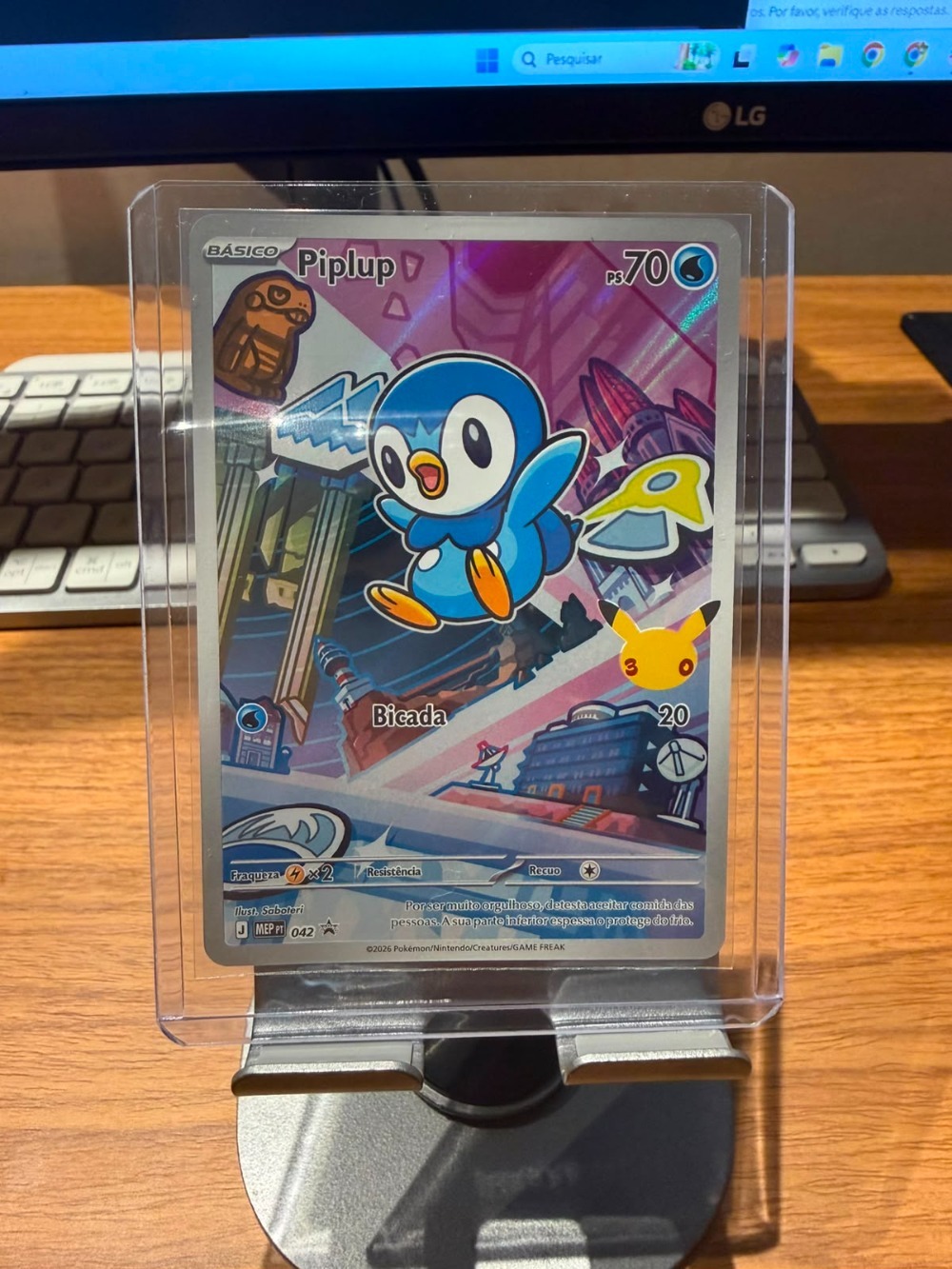 Piplup (42) Mega Promos Pokémon TCG — Near Mint, Novo