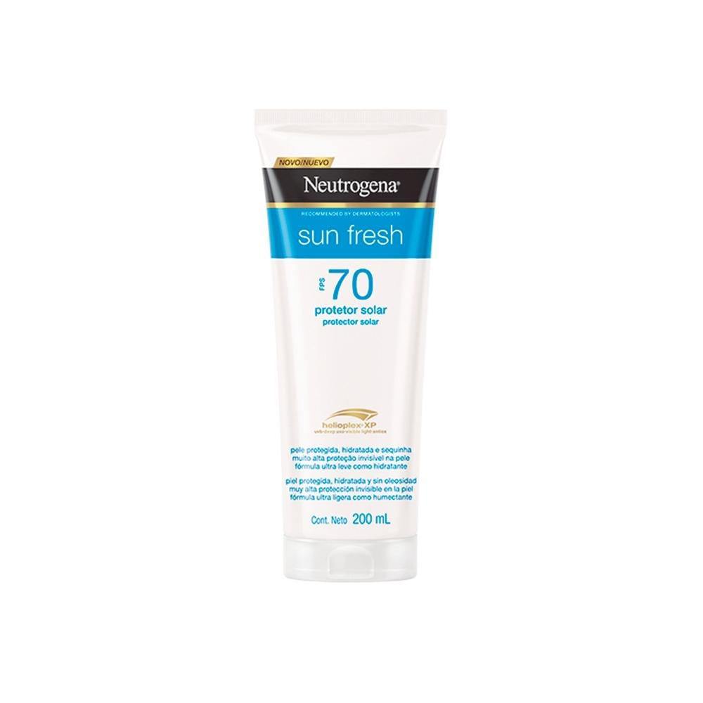 Protetor Solar Corporal Neutrogena Sun Fresh FPS70 200ml
