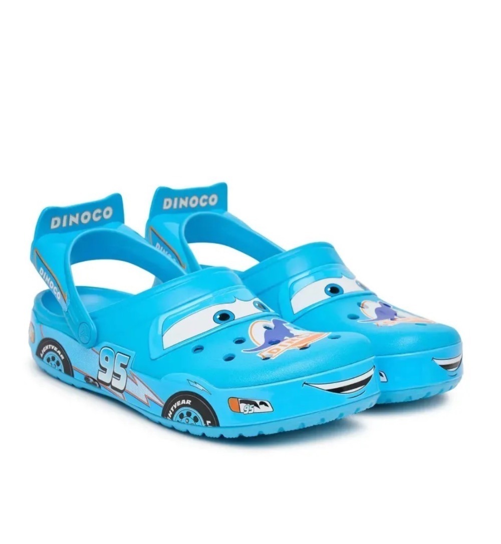 Cars x Crocs Crocband Lightning McQueen Dinoco Blue — 41, Novo
