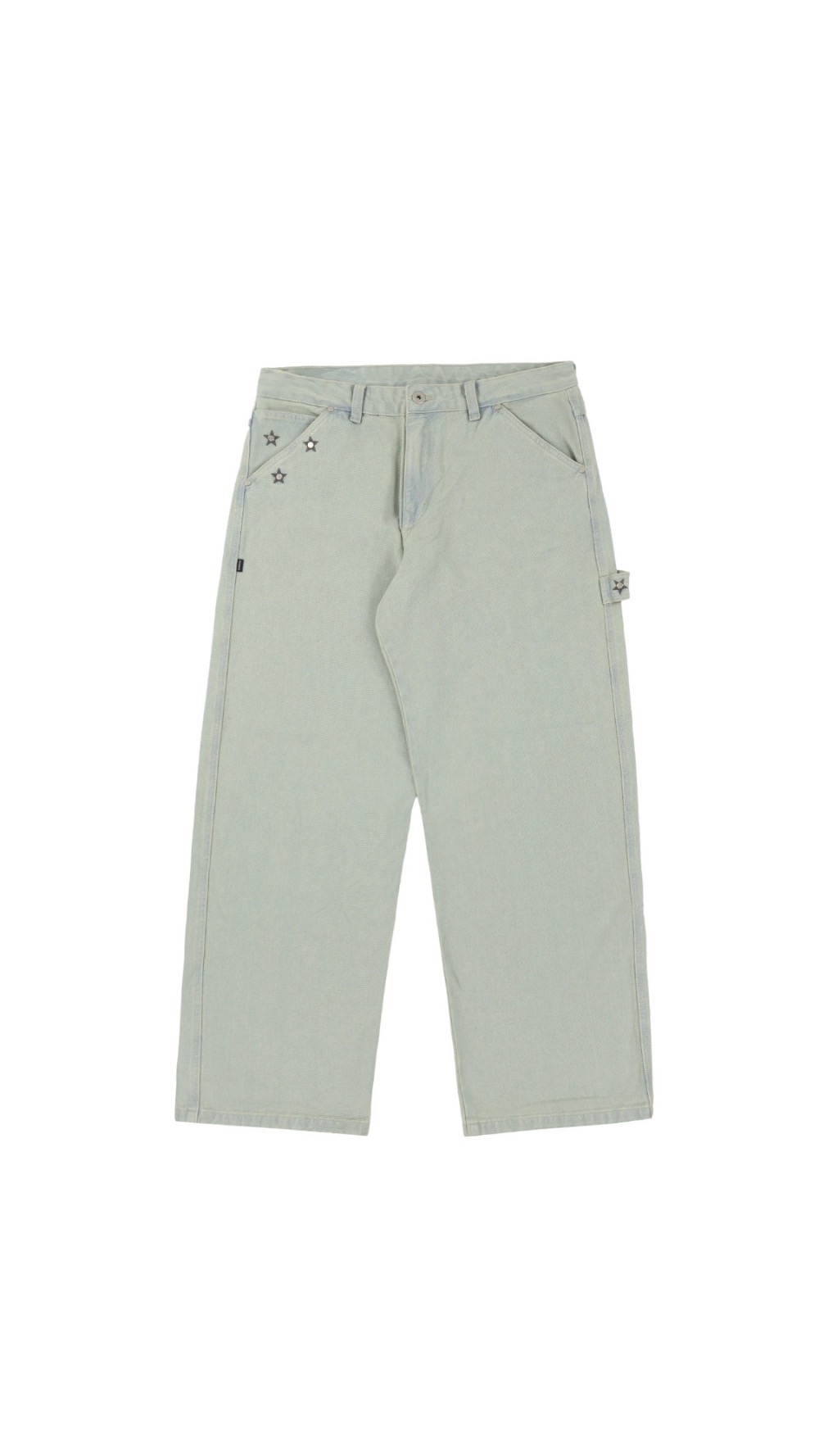 Calça Disturb Denim Stars Light Blue — P / M / G / XG, Novo